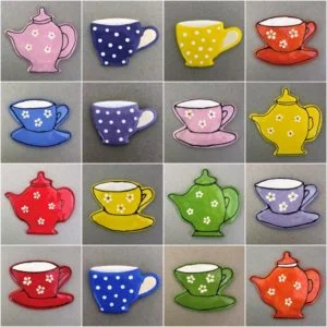 Teapots, cups, mugs