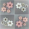 MOSAIC INSPIRATION Ceramic Cherry Blossoms Mosaic Tiles Mosaic Inserts Ceramic Inserts www.mosaicinspiration.com