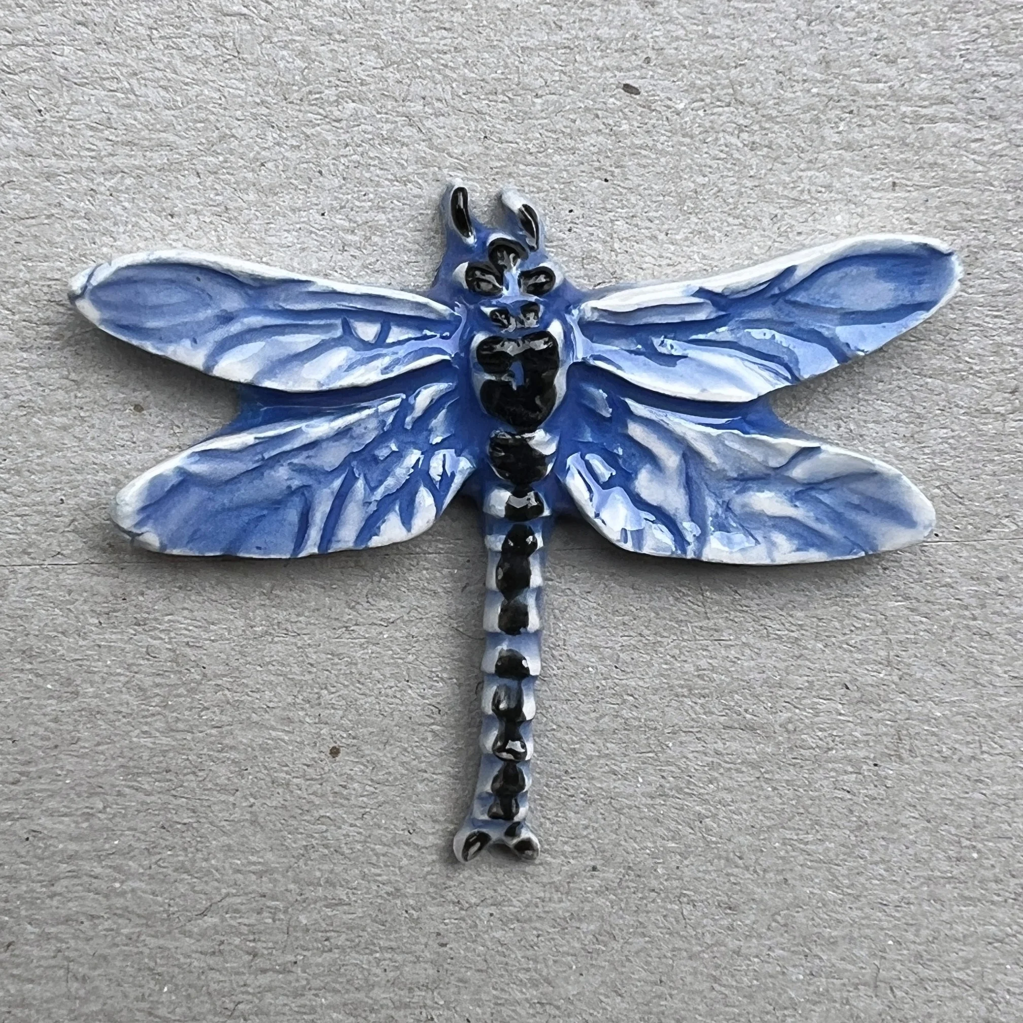 MOSAIC INSPIRATION Ceramic Dragonfly Ceramic Insert Mosaic Inserts www.mosaicinspiration.com